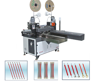 RQ-009全自動排線端子機(jī)，4并線高效率產(chǎn)出